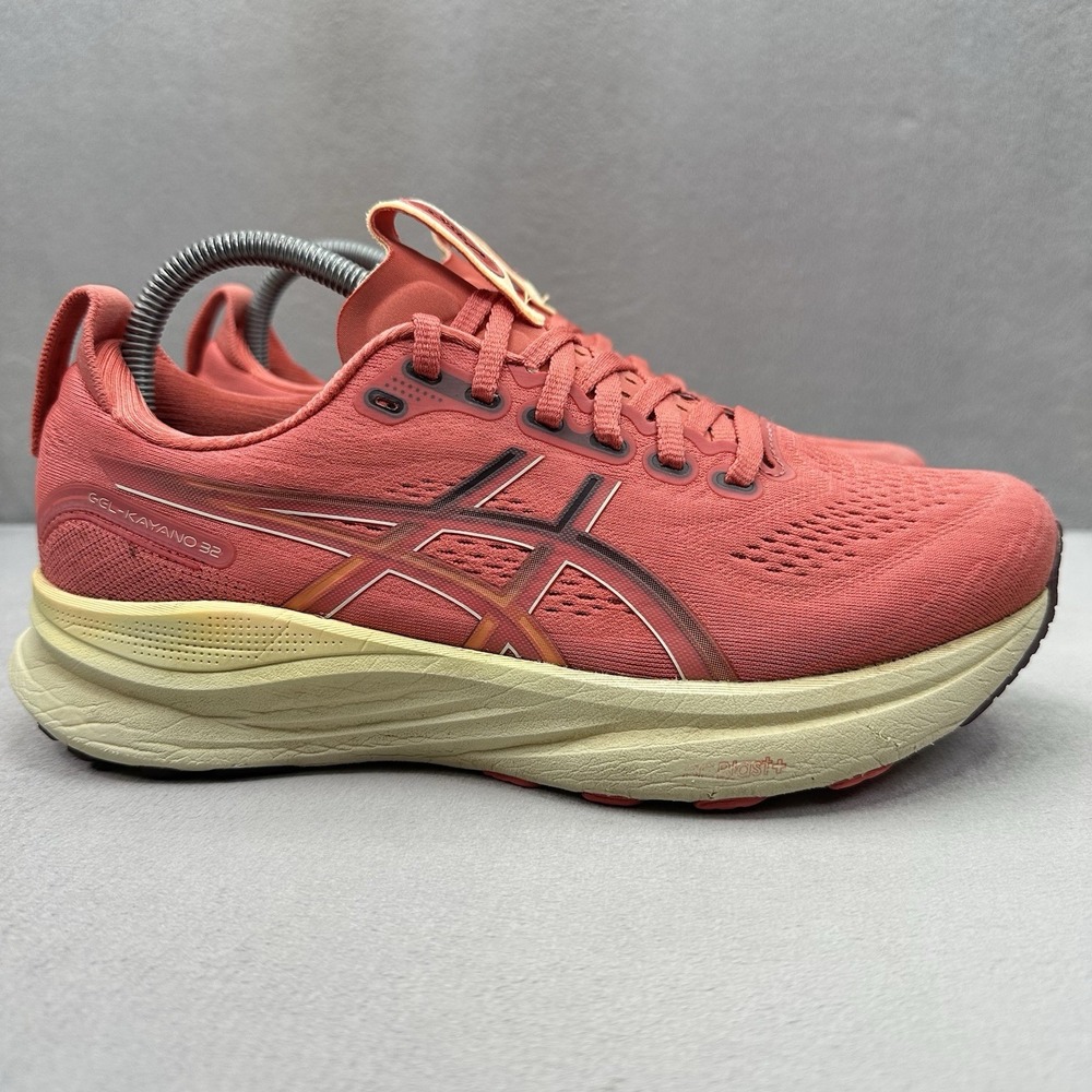 Womens Size 8.5 ASICS Gel-Kayano 32 Shoes Dark Pink Athletic Running Sneakers
